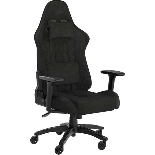 Sillón de Juego Corsair Relaxed TC100 - Material/Tejido, Nilón - Negro, Gris