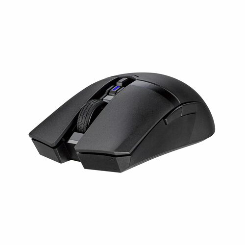Ratón de juego TUF M4 Wireless Talla mediana - Frecuencia Bluetooth/Radio - Óptico - 6 Botón(es) Programable(s) - Inalámbrico - 2.40GHz - 12000 dpi - Rueda de desplazamiento - Simétrico - AA, AAA Batt