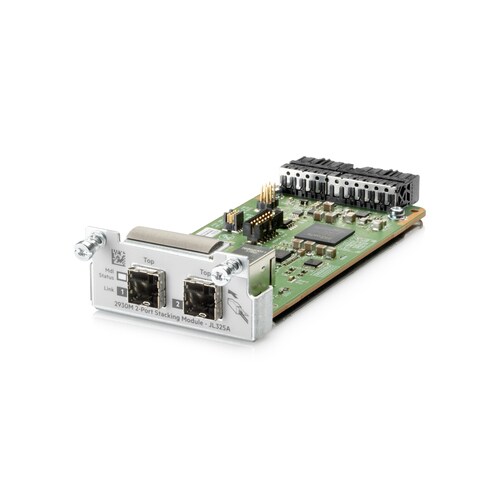 HPE Módulo apilable - Para Redes de datos - 2 x Ranuras de Expansión