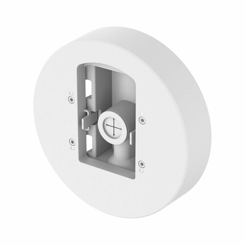 Hanwha Montable en poste para Cámara - Blanco - Aluminio, Plástico