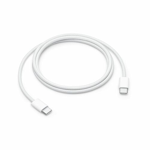 Apple 1m USB-C Cable de transferencia de datos - Cable for iPhone, iPad Pro, iPad Air, iPad mini, iPad, MacBook Air, MacBook Pro, iMac Pro, iMac, Mac Studio, Mac mini, ... - MFI - Blanco