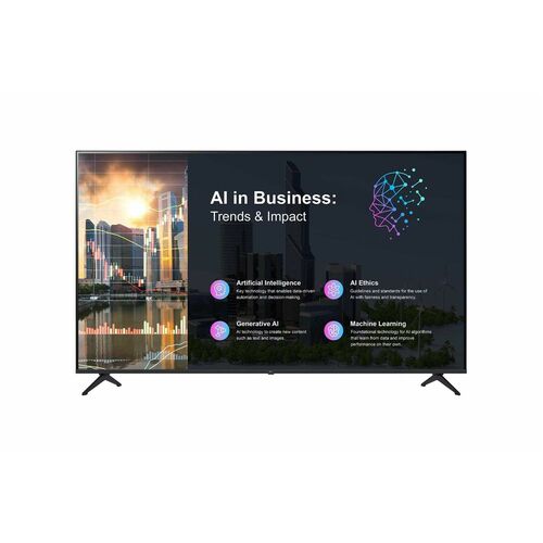 LCD Pantalla digital Signage LG 43PK640S 1092.20mm - 16 Horas/7 Días Operación - Hig Dynamic Range (Alto rango dinámico, HDR) - 3840 x 2160 - 8ms - Direct LED - 270cd/m² - 2160p - USB - HDMI - En Seri