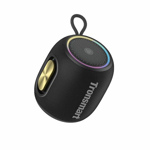 Tronsmart T8 Mini Pórtatil Sistema de Altavoces - 16W RMS - Negro - 65Hz a 20kHz - Batería Recargable - 1