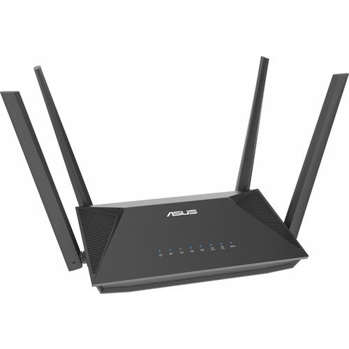 Asus RT-AX52 Wi-Fi 6 IEEE 802.11 a/b/g/n/ac/ax Ethernet Router inalámbrico - Banda dual - 2.40GHz Banda ISM - 5GHz Banda UNII - 4 x Antena(4 x Externo) - 225MB/s Velocidad Inalámbrica - 3 x Puerto de