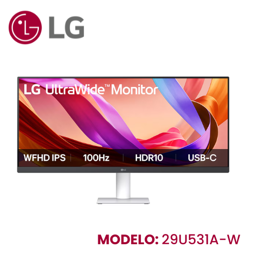 MONITOR LG LED 29" 29U531A-W 100HZ