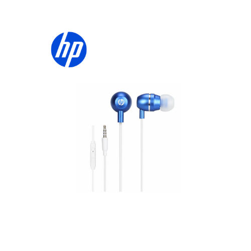 AUDIF IN-EAR HP AJUSTE VOLUMEN Y MICROF DHH-3112 AZUL