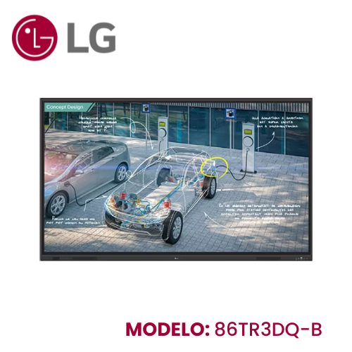 INTERACTIVE DIGITAL BOARD LG 86" 86TR3DQ UHD 8 GB RAM 64 GB ANDROID EDLA