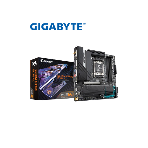 MOTHERBOARD GIGABYTE AMD AM5 B650M AORUS ELITE AX DDR5