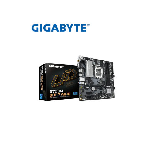 MOTHERBOARD GIGABYTE INTEL LGA 1700 B760M D3HP WIFI6
