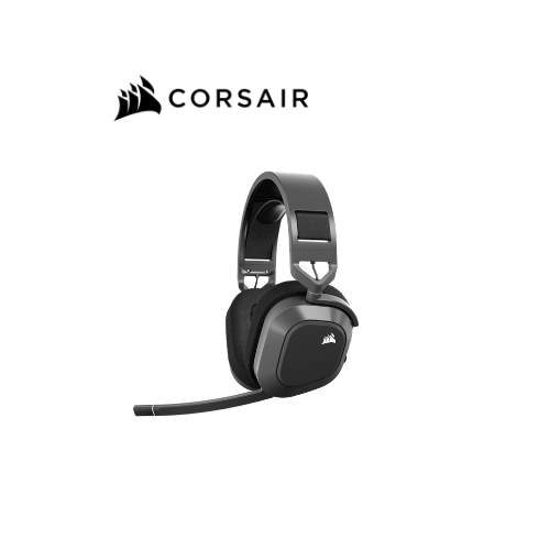 AURICULARES GAMING CORSAIR HS80 MAX WIRELESS STEEL GRAY