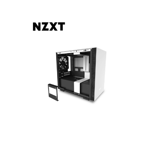 CASE-PC NZXT H210 MINI-ITX CASE WHITE/BLACK CA-H210B-W1