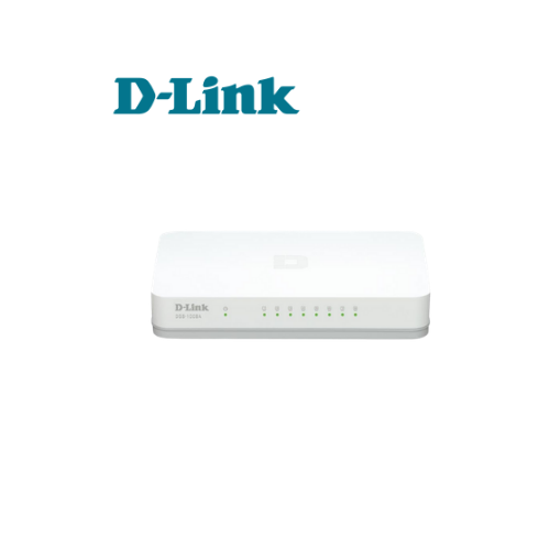 D-LINK SWITCH 8-PUERTOS 10/100/1000MBPS (DGS-1008A) NO GESTIONABLE
