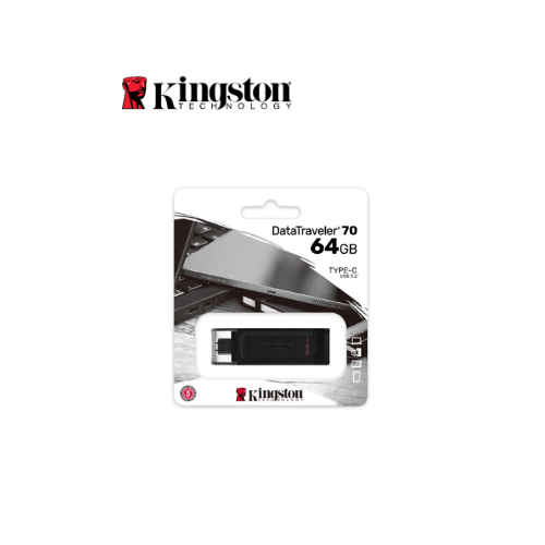 MEMORIA USB-C 64GB DT70 3.2 KINGSTON (DT70/64GB)