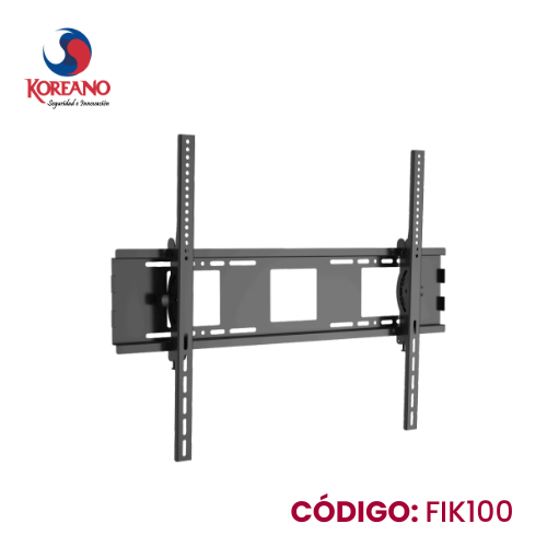 RACK FIJO CON INCLINACIÓN PARA TV DE 37 A 100 PULGADAS ? FIK100 PANTALLA INTERAC
