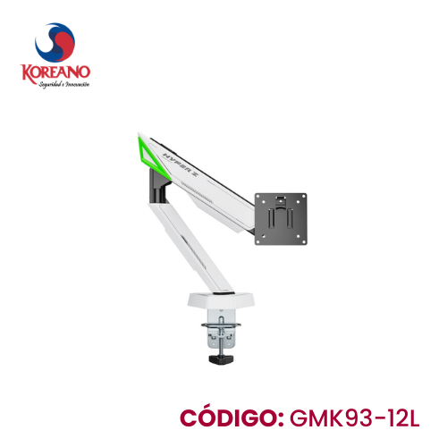 BRAZO KOREANO PARA MONITOR CON RGB DE 17" A 45" GMK93-12L