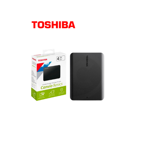 DISCO EXT. 4TB BASIC 3.0 TOSHIBA NEGRO (HDTB540XK3CA)