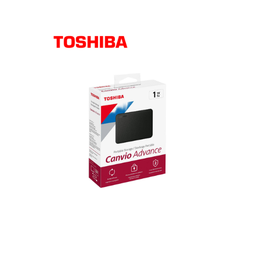 DISCO EXT. 1TB ADVANCE V10 3.0 TOSHIBA NEGRO (HDTCA10XK3AA)