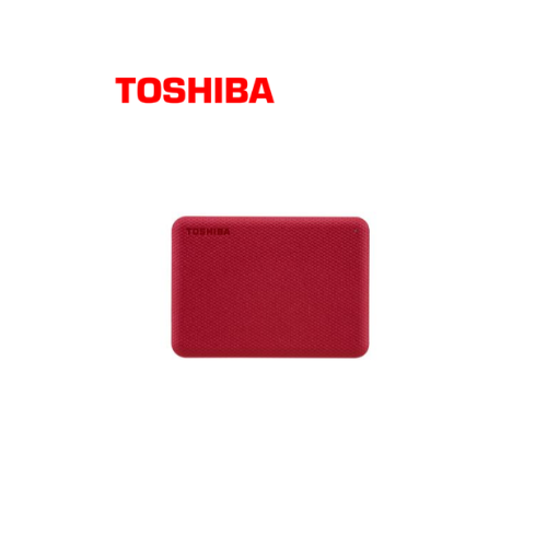 DISCO EXT. 1TB ADVANCE V10 3.0 TOSHIBA ROJO (HDTCA10XR3AA)