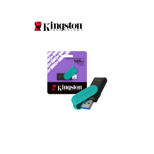 MEMORIA USB 128GB DTXM NEON 3.2 VERDE KINGSTON (KC-U2L128-7LG)