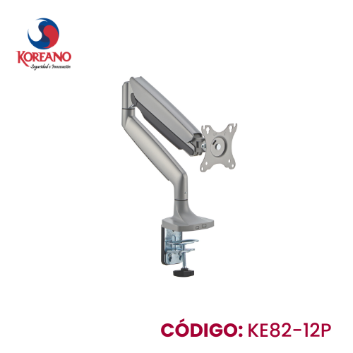 BRAZO KOREANO PARA MONITOR DE 17" A 45" KE82-12P