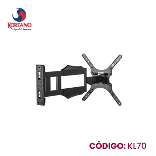 RACK MÓVIL PARA TV 32" A 60" - KL70