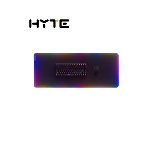 MOUSEPAD HYTE CNVS BLACK RGB MAT-HYTE-CNVS-B