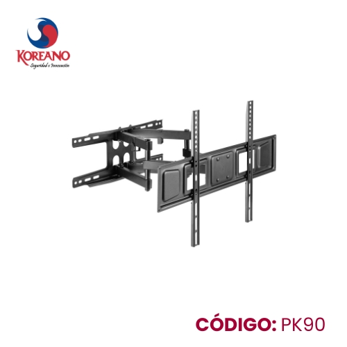 RACK MÓVIL PARA TV 37" A 82" - PK90