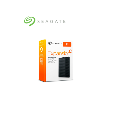 DISCO PORTABLE HDD EXTERNO SEAGATE EXPANSION 1TB PARA PC PS (STEA1000400)