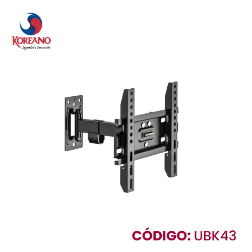 RACK MÓVIL PARA TV DE 17 A 43 PULGADAS - UBK43
