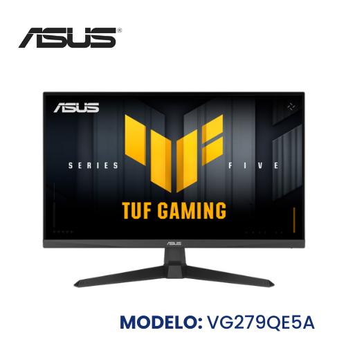 monitor plano asus tuf gaming vg279qe5a, 27 led ips (1920x1080) hdmi/dp/earphone jac