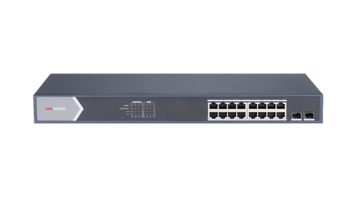 SMART SWITCH ADMINIS 16 POE ALL 1000M (1G) + 2 UP SFP (1G) - PROYECTOS