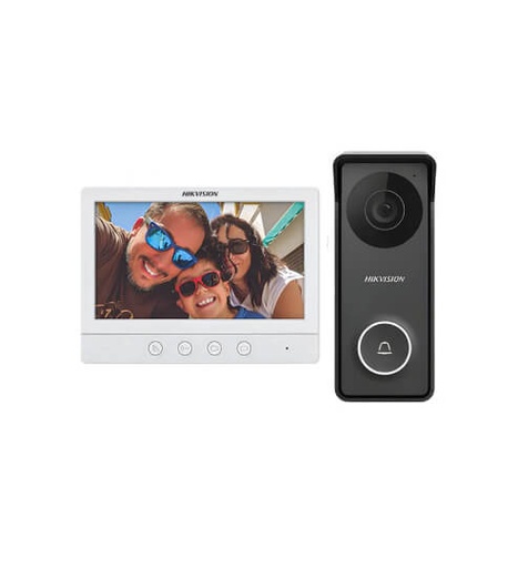 KIT VIDEO PORTERO ANALOGICO (MONITOR + PORTERO) - 4 HILOS - COMPATIBLE CON KIS313-P