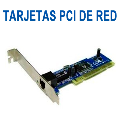 RED, TARJETAS PCI DE