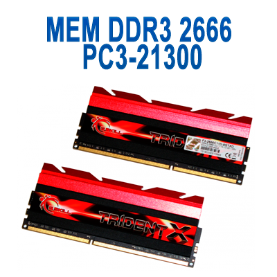 MEM DDR3 2666 PC3-21300