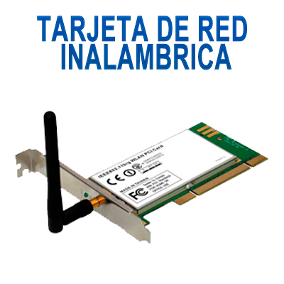 RED WIFI TARJETAS INTERNA