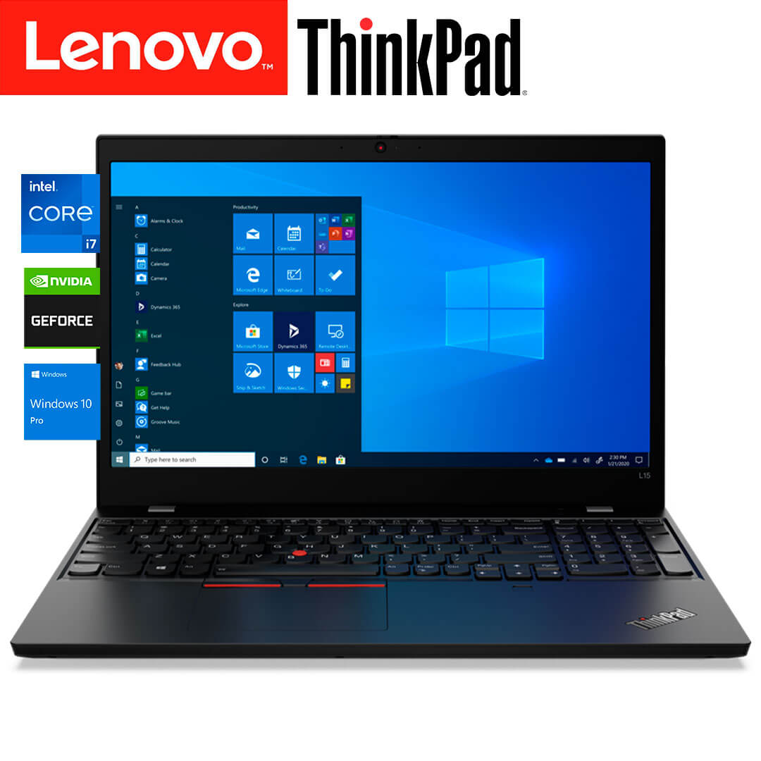 LAPTOP LENOVO THINKPAD L15 GEN 2, 15.6&#8243; HD, INTEL CORE I7-1165G7, 8GB RAM, 512GB SSD, GeForce MX450 2 GB, WINDOWS 10 PRO