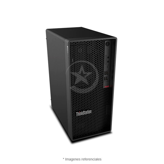 PC Lenovo ThinkStation P340 Workstation Intel Xeon W-1290 3.2GHz (10 núcleos), RAM 32GB, Sólido SSD 1TB PCIe, Video 8 GB Nvidia Quadro RTX 4000, DVD, Windows 10 Pro