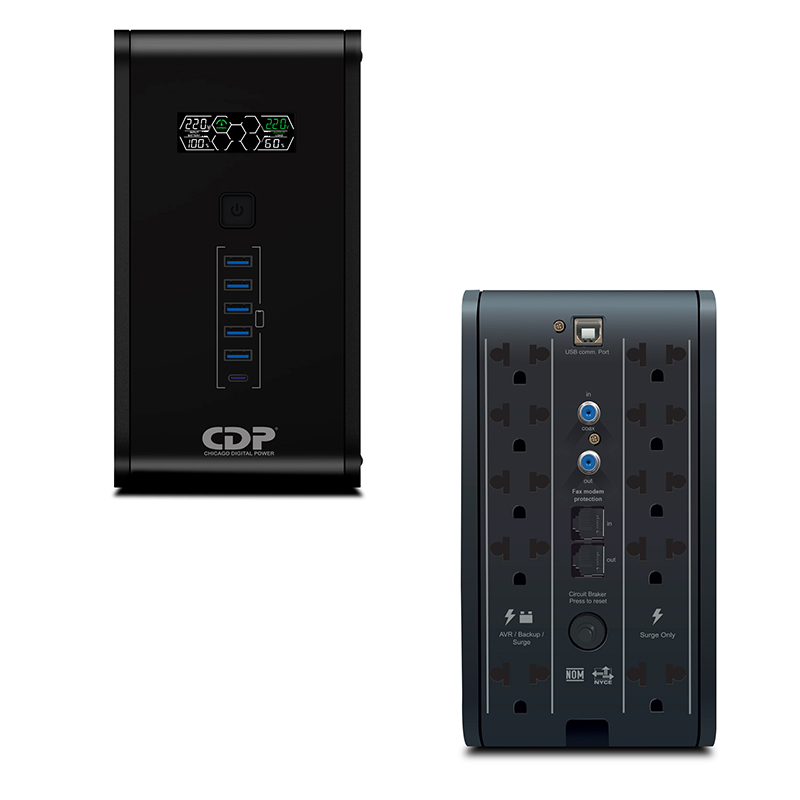 UPS INTELIGENTE 1500VA / 900WA