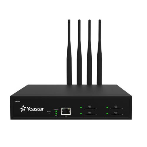 Yeastar TG400  Gateway GSM IP SIP Trunk 32 Protocal SIP And IAX2 Frequency Full 850/900/1800/1900MHz